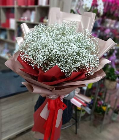 Букет цветов из: Гипсофила в Кудымкаре