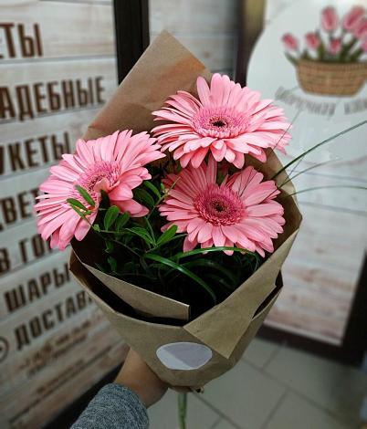 Букет цветов из: Герберы в Кудымкаре