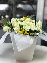 Цветочная композиция из Розы  в Кудымкаре