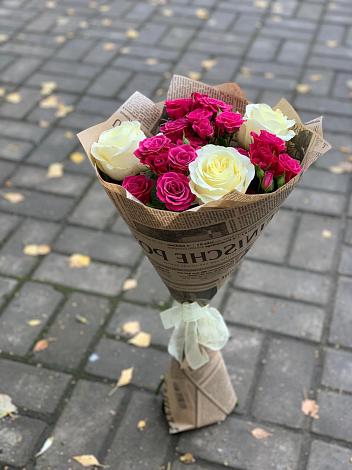 Букет цветов из: Розы в Кудымкаре
